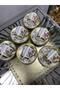 Rsy-228 6-Piece Porcelain Cup Set (Tatum) - 2