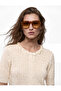 X Melis Ağazat - Sequin and Bead Embroidery Detailed Short Sleeve Crew Neck Openwork Cardigan