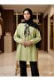 Apolet Detailled Scarfed Belted Wide Sleeved Loose Tunic[Get One Small, 82 cm Medium, Wide Fit] - 2