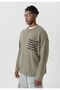 Oversize Sweatshirt with Pocket Detail - 2
