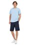 Mb Ct102 C Nk T-Sh 6Fx Men's T-Shirt A102064372 a Blue - 2