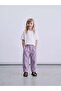 Girl's Daisy Patterned Lilac Pants Comfortable Fit Summer Statement: "Description: Summer"