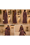 Premium Ruffled Textured Belted Dress - 2