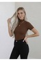 Women's 3-Piece Viscose Body Half Turtleneck Half Sleeve - 5