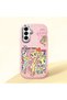 Pink Silicone Case with Shock-Absorbing Camera Protection Compatible with Samsung Galaxy A17 4G/5G