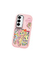 Pink Silicone Case with Shock-Absorbing Camera Protections Compatible with Samsung Galaxy S25 Plus - 3