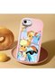 Pink Silicone Case with Shock-Absorbing Camera Protections Compatible with iPhone 7/8/Se 2020 2022 - 3