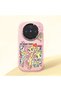 Vivo X300 Compatible Shock-Absorbing Camera Protected Pink Silicone Case
