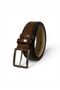 Premium Classic Belt - 3.5 cm Width - 6 Different Color Options (Patent Leather & Matte) - Unisex 100-135 cm Adjustable Screw Buckle Belt
