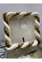 Gebo Gold Detailed Square Plate 28*28*4 - 2
