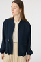 Casual Jacket with Zipper Pocket Navy Blue Set 1953 - 5