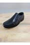 Men's Summer Shoes Genuine Inner and Outer Leather Light Sole Laceless and Orthopedic Black Color - 6