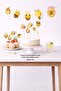 Bee Themed Birthday Set 5 Figures Banner 5 Figures Cake Decoration 20 Pieces Cupcake Set - 2