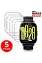 Redmi Watch 4 5Pieces 1-5Pcs Tempered Glass for Redmi Watch 4 Smart Watch HD Screen Protector Anti