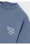 Boy's Printed T-Shirt Blue 6042 - 4