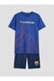 Fc Barcelona Printed Boys' Shorts Pajama Set - 3