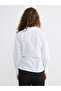 Nevavm Shirt Collar Double-Breasted Cut-Off Gathered Blouse - 4