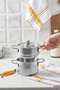 Baby Kuskus Steel Pot 12 cm - 4