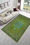Pistachio Green Retro Vintage Chenille Carpet Rug Runner Non-Slip Washable Living Room Kitchen Hallway - 2