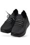 2693 Orthopedic Sole Knitwear Lace-Up Daily Walking Women's Sports Shoes - Orthopedic Light Sole Casual Shoes - 3