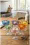 Set of 6 Colorful Glass Turkish Delight Bowls - Mini Sauce Bowl and Jam Bowl Presentation Set - 7