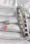 316L Steel Silver Color Sallant Dragon Fruit Model Nomination Charm 5886 - Eterna6445-6698 - 2