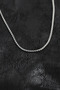 316L Steel Venetian Chain Model Silver Color Men's Necklace 5886