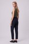 Women's Ribbed Knit Sleeveless Knitwear Athlete Blouse Khaki - 3