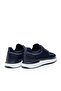 Otranto Navy Blue Knitwear Men's Sneaker Casual Shoes Leather Lined - 5