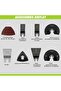 Oscillating Multi Tool 300 W, 7 Variable Speeds, 3° Oscillation Angle, Quick Change Blade System, 17 pcs Accessories Kit - 5