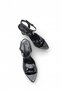 Women's Heeled Shoes 00125001 Black Patent Leather - 3