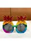 Colorful Hawaiian Party Glasses with Tropical Pineapple Design - 2