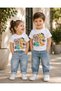 Children's T-Shirt with the Words Miaavv Printed on It, 100% Cotton, Short-Sleeved T-Shirt - 3