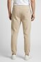 Men Regular Fit Brand Logo Jogger Pants, Beige - 4
