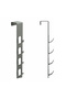 Metal Door Hanger Multi-Purpose Organizer Hanger Coat Bag Towel Hanger - 4