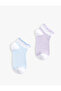 Cotton Striped 2-Piece Sock Set - 2