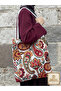 Ethnic Patterned Tapestry Fabric Woven Bag