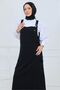 Soft Touch Tesettür Pocketed Gilet Shirt Double Set - 4