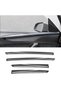 Door Trim Top Cover Fitting for Tesla Model Y Juniper 4 Pieces Glossy Carbon