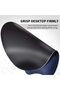 Mouse Pad with Wrist Support,Ergonomic Mousepad with Memory Foam Wrist Rest,Mouse Mat Non-Slip Rubber Base,4mm Ultra Thin Wear Resistant Matt Desk Accessories for Laptop,Gaming,Office-Navy Blue - 3