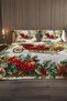 100% Cotton Christmas Pique Set Special Design 5D Digital Merry Christmas