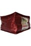 Generic Saree Cover With Front Window, Satin Storage Organizer, Pack of 2, 10 Inch Height, Maroon - 3