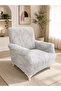 Jacquard Single Sofa Cover Armchair Seat Cover - 2