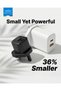 BTC-42 30W GaN USB + USB-C Wall Fast Charger with 60W Type-C Cable – Dual Port PD Fast Charging Adapter - Black - 5