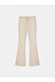 71916 Lace-Up Cotton Trousers-Stone - 5