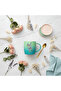 Butterfly Ceramic Mug – Blue & Green Gradient | 350 ml - 4