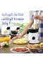 Electric Salad Preparation Device 200W Vegetable Cutter Slicer Chopper Multi Blade Set - 2