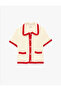 Pocket Detailed Openwork Baby Collar Short Sleeve Buttoned Knitwear Cardigan - 3