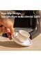 Danny Home 4304 Porcelain Espresso Cups with Saucers - 2 Ounce - Set of 6, White - 3