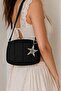 Spiral Starfish Bag Charm - Star Keychain with Heart Clip, Spiral Swirl Charm - 2